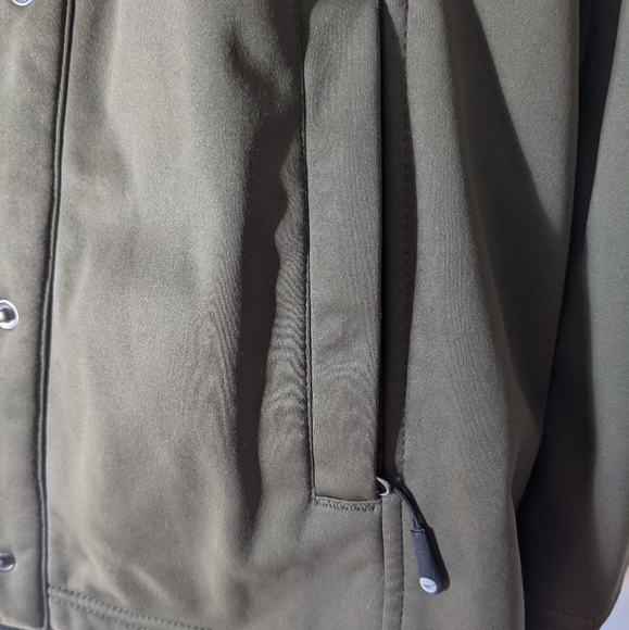 Olive Soft Shell Jacket - Picture 6 of 6